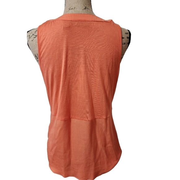 INC International Concepts Sleeveless Front Tie Blouse - Medium - Picture 4 of 6